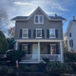 Nealman Construction installed GAF Timberline HDZ architectural shingles in Weatherwood color on a home in Flourtown, PA.